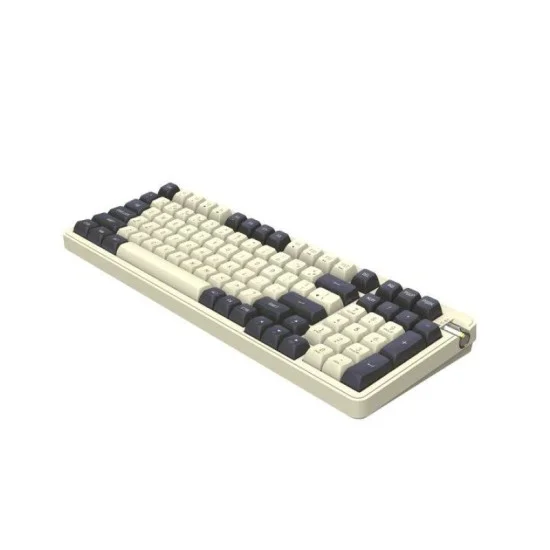 Darkflash df98 rgb wireless (3-modes bt/2.4ghz/usb-c) gasket rgb (linear yellow switch) mechanical gaming keyboard - twilight